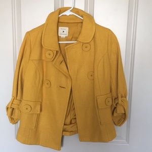 Forever 21 Mustard Jacket